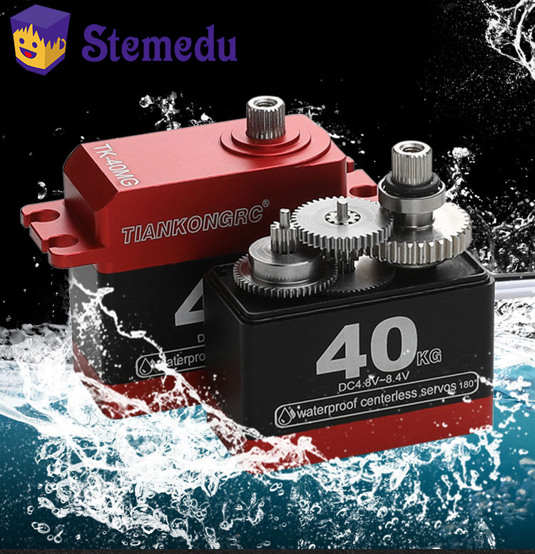 Rc Helicopter Servo - Waterproof Digital 40kg Metal Coreless Motor
