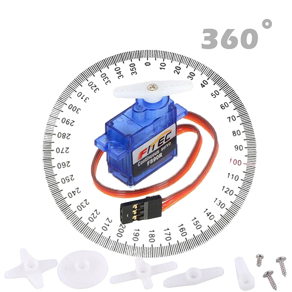 Feetech Mini FS90R Micro Servo - đánh giá và giá Rc Helicopter Servo