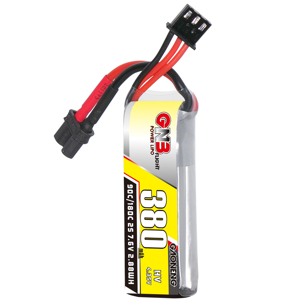 GNB 2S 7.6V 380mAh 90C/180C Li - đánh giá và giá Rc Helicopter Coaxial