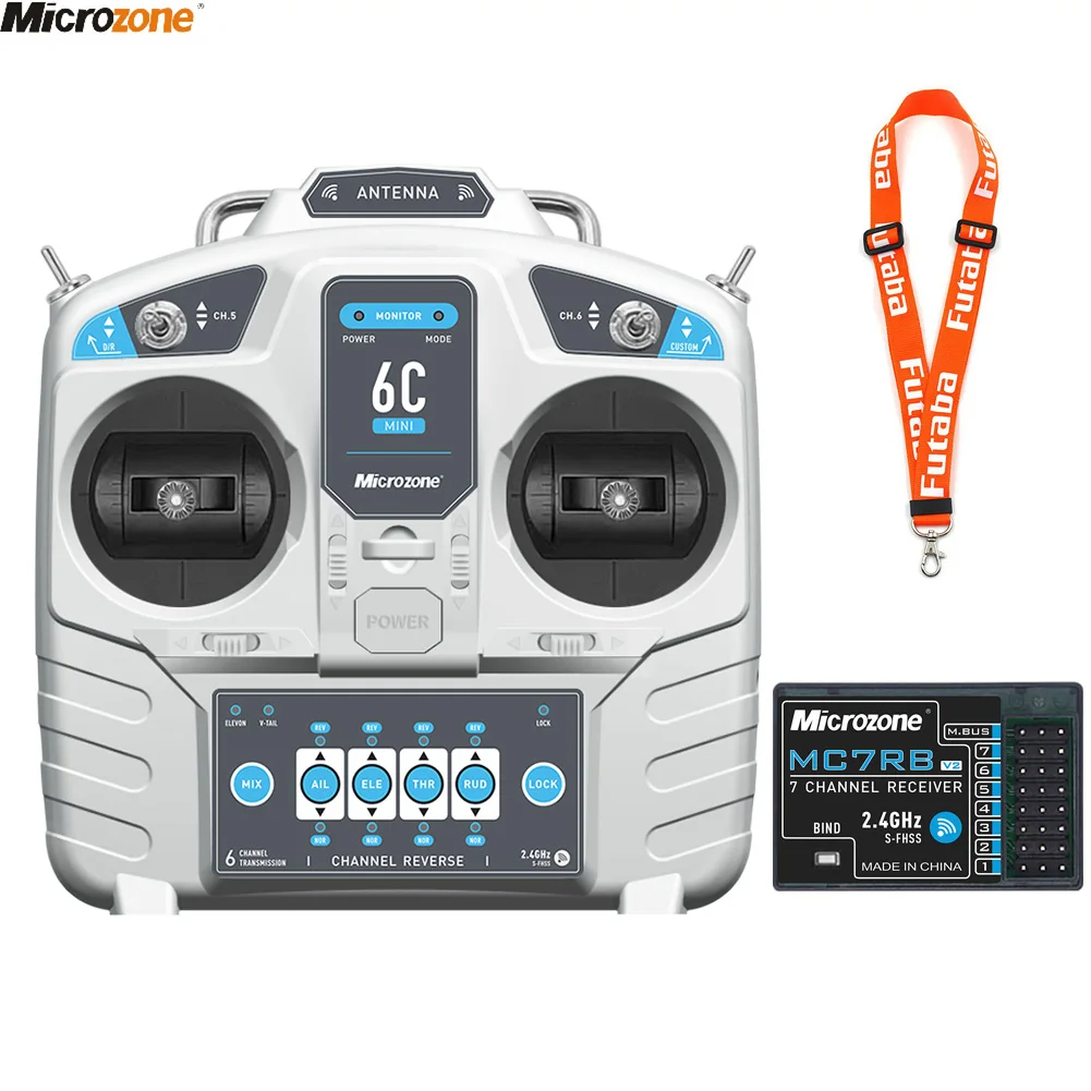 MicroZone MC6C Mini V2 2.4G 6C - đánh giá và giá Rc Helicopter Remote Control