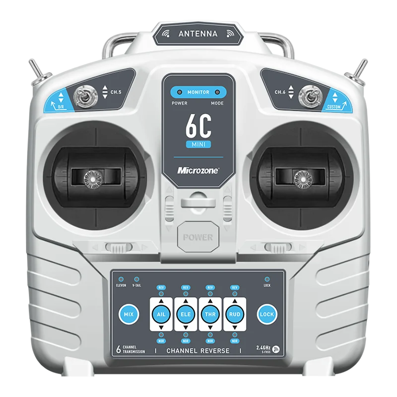 MicroZone MC6C Mini V2 2.4G 6C - đánh giá và giá Rc Helicopter Remote Control